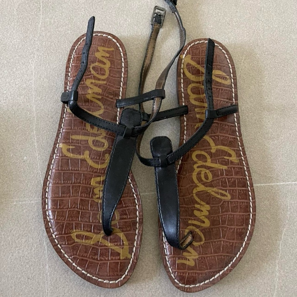 Brand new Sam Edelman black strappy sandals